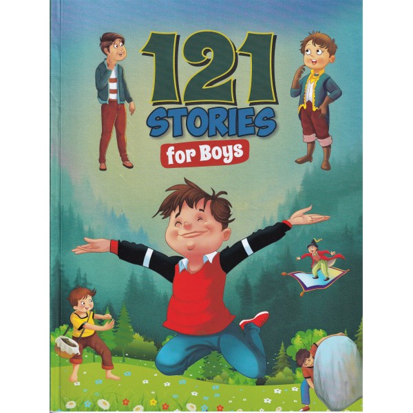 Stories For Boys - 121 Stories In 1 Book - Story Book